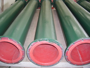 Polyurea anti-corrosion steel pipe